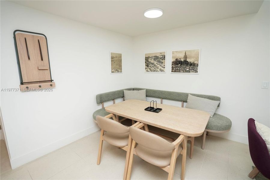 Furnished interior view inside a new home in , Miami (Image 6).