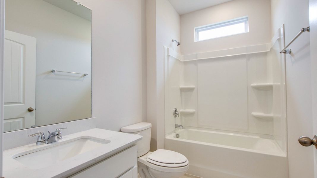 Furnished interior view inside a new home in Nexus South, Gallatin (Image 11).
