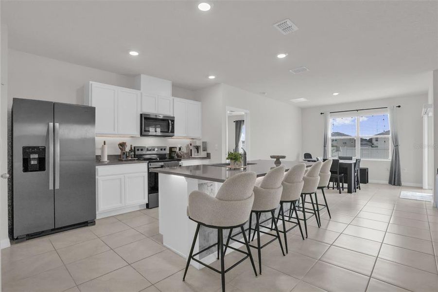 Furnished interior view inside a new home in Timberwalk, Mount Dora (Image 10).