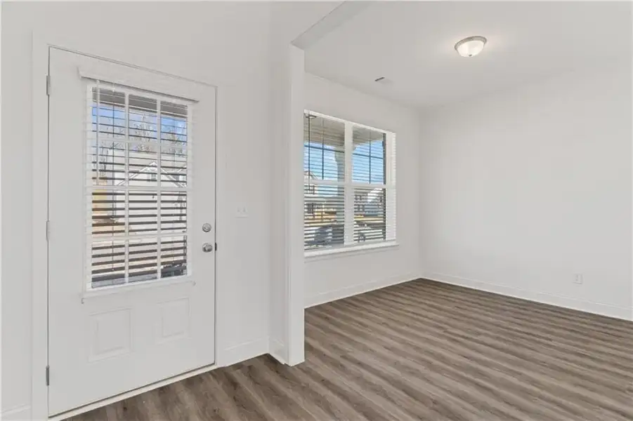 Spacious, unfurnished interior of a new home in Highland Park, Stonecrest (Image 24). Spacious, unfurnished interior of a new home in Highland Park, Stonecrest (Image 24).