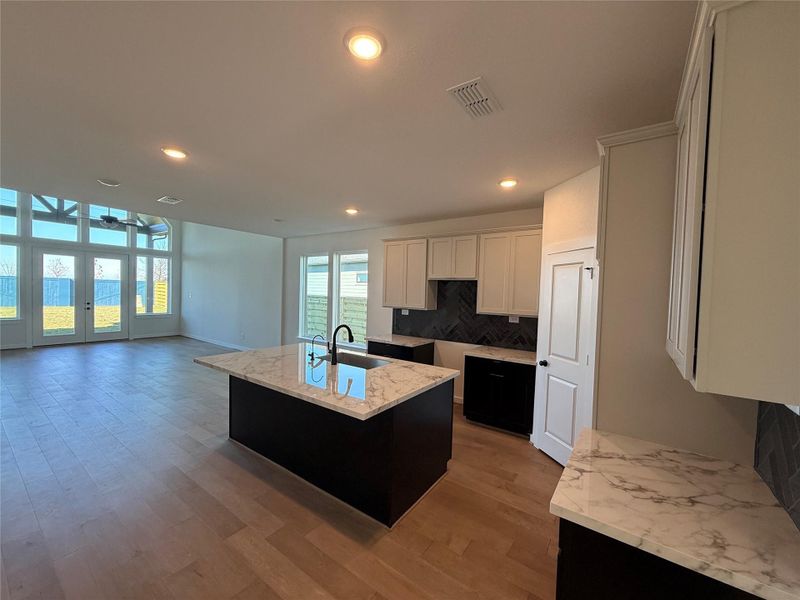 Furnished interior view inside a new home in Austin Point, Richmond (Image 6).