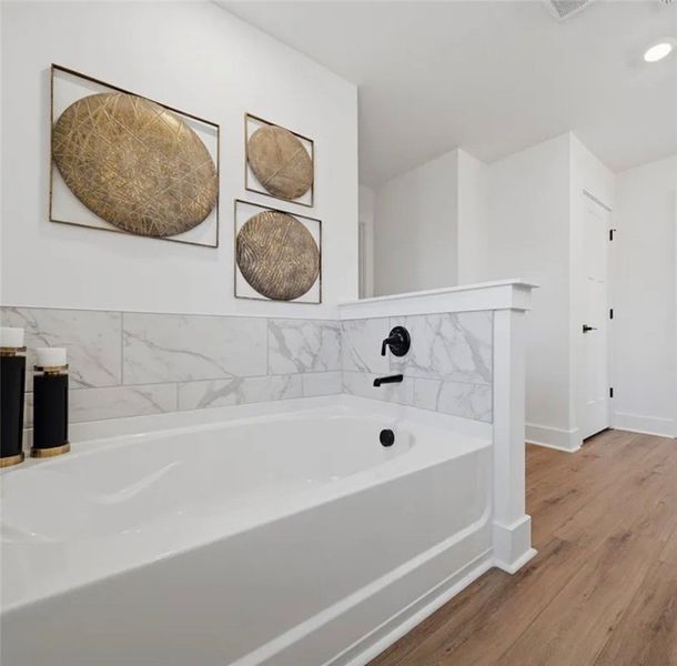 Indulge in a tranquil bathing experience within th Indulge in a tranquil bathing experience within th