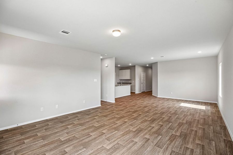 Representative unfurnished interior of a home built from the Legacy Hills 1754 by Brohn Homes in Legacy Hills, Mico (Image 11).
