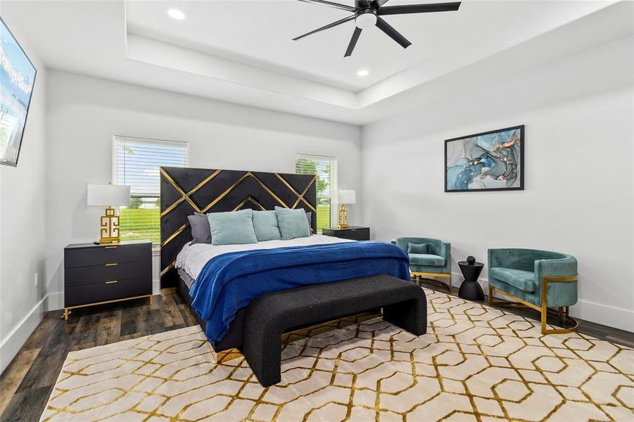 Split primary bedroom #1