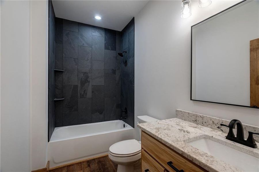 Furnished interior view inside a new home in , Ellijay (Image 39).