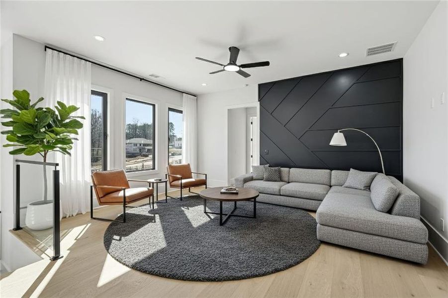 Furnished interior view inside a new home in , Lawrenceville (Image 19). Furnished interior view inside a new home in , Lawrenceville (Image 19).