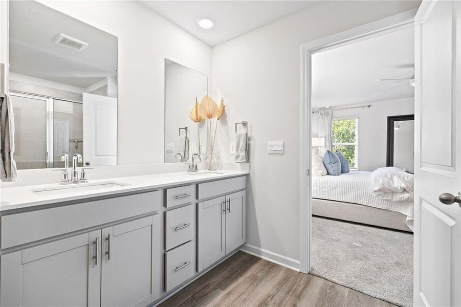 Furnished interior view inside a new home in , Mableton (Image 12).