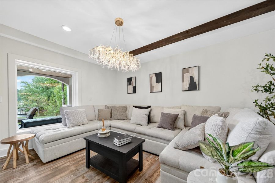 Furnished interior view inside a new home in , Denver (Image 16).