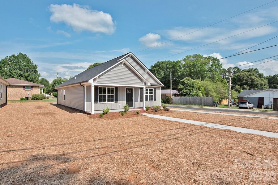 Exterior details and patio area of a home in , Landis (Image 17).