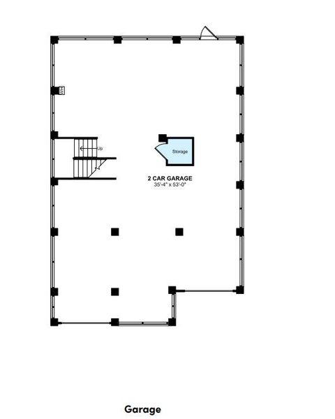 2D floor plan layout of this home in Liberty Hill Farm, Mount Pleasant, SC (Image 5).