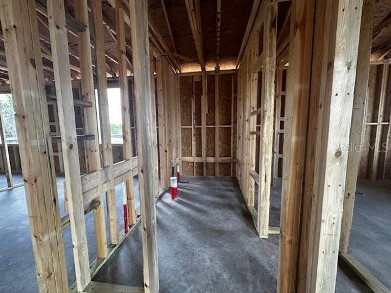 In-progress construction of a new home in Ardisia Park Traditional, New Smyrna Beach, FL (Image 18). In-progress construction of a new home in Ardisia Park Traditional, New Smyrna Beach, FL (Image 18).