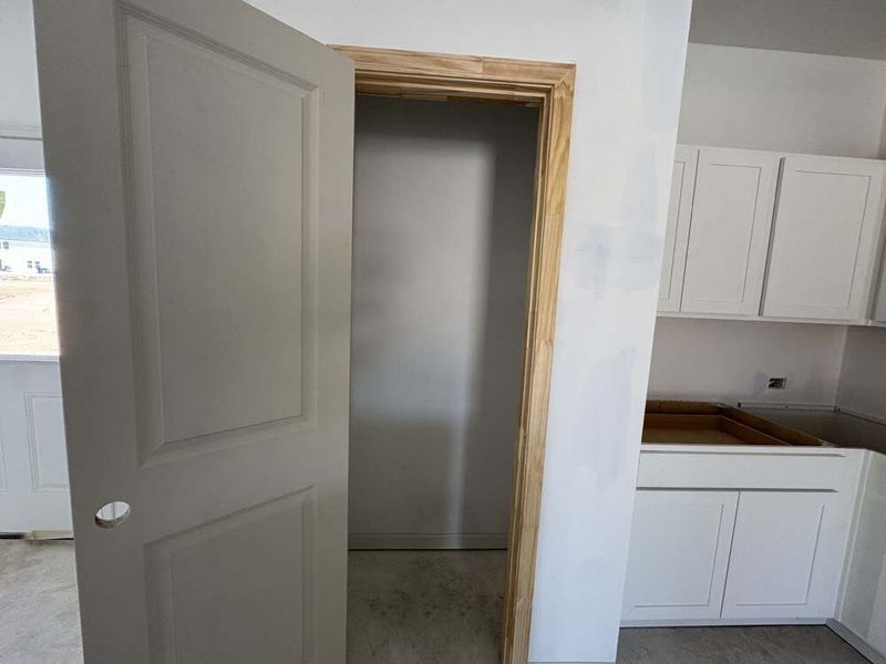 Walk-in Pantry Construction Progress