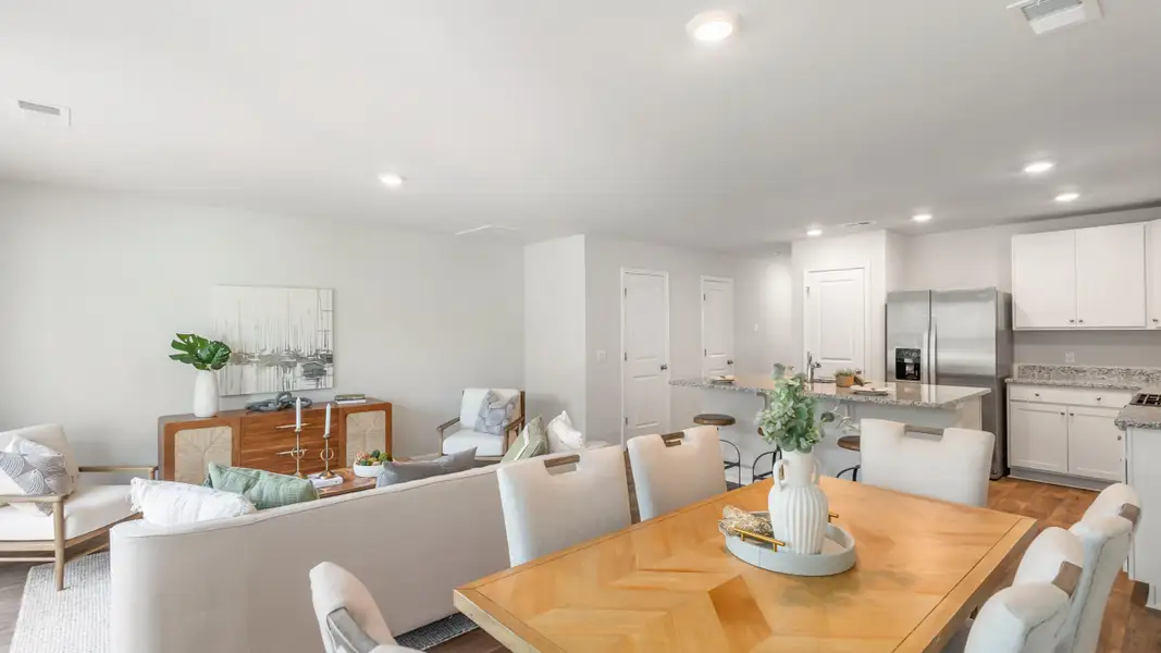 Furnished interior view inside a new home in , Summerville (Image 3).