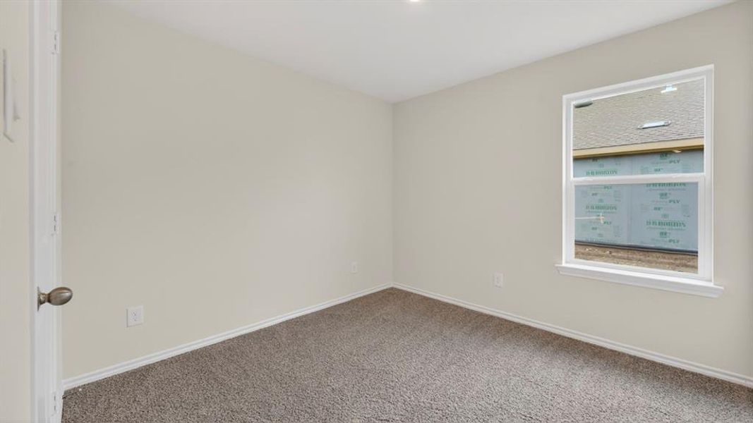 Neutral-toned wall paint with coordinating trim