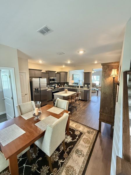 Representative photos of the same floor plan. Actual home will feature different colors and finishes.