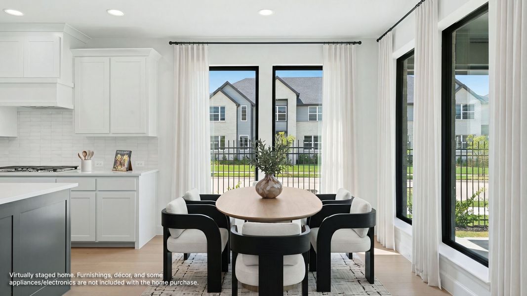 Furnished interior view inside a new home in Mosaic, Celina (Image 7).