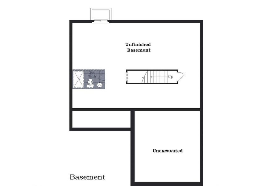 2D floor plan layout for the The Winslow by Norfolk Homes in Valleys, Jackson, MI (Image 33).