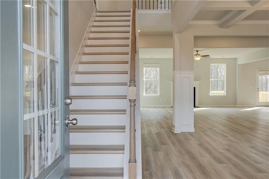 Spacious, unfurnished interior of a new home in Trinity Park, McDonough (Image 22). Spacious, unfurnished interior of a new home in Trinity Park, McDonough (Image 22).