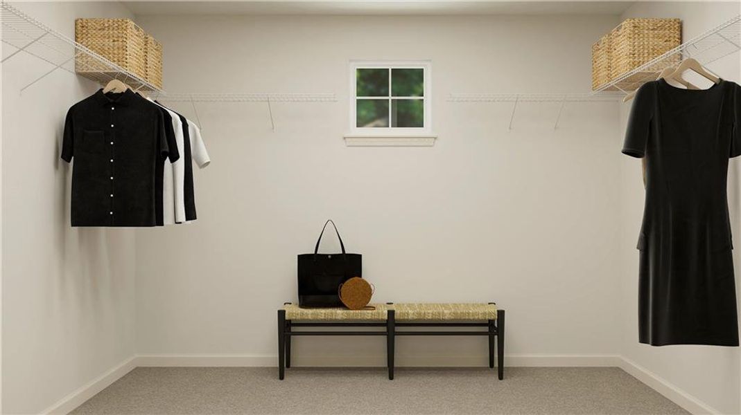 Furnished interior view inside a new home in Deer Valley, Canton (Image 28). Furnished interior view inside a new home in Deer Valley, Canton (Image 28).