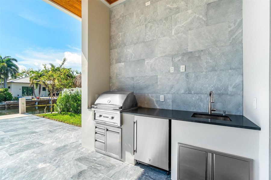 Furnished interior view inside a new home in , Pompano Beach (Image 6).