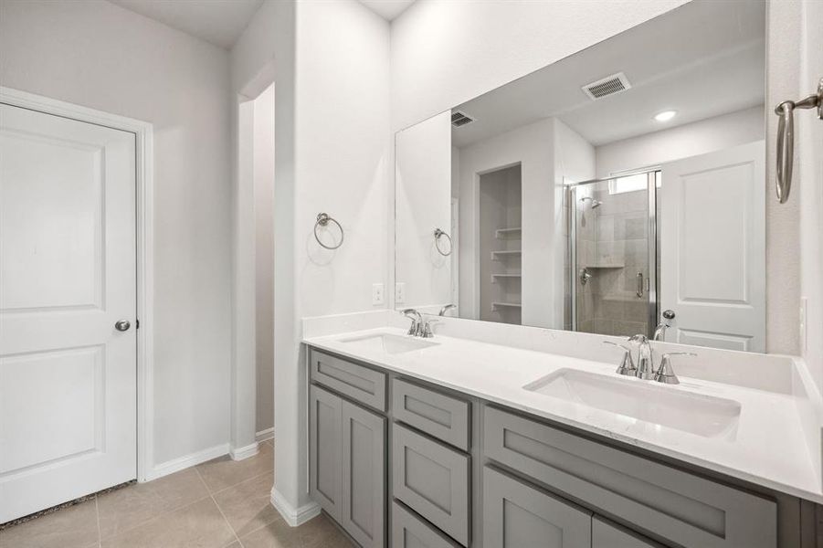 Furnished interior view inside a new home in AnaCapri, Anna (Image 14). Furnished interior view inside a new home in AnaCapri, Anna (Image 14).