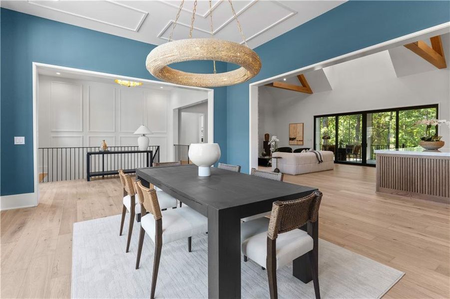 Furnished interior view inside a new home in , Greensboro (Image 36).