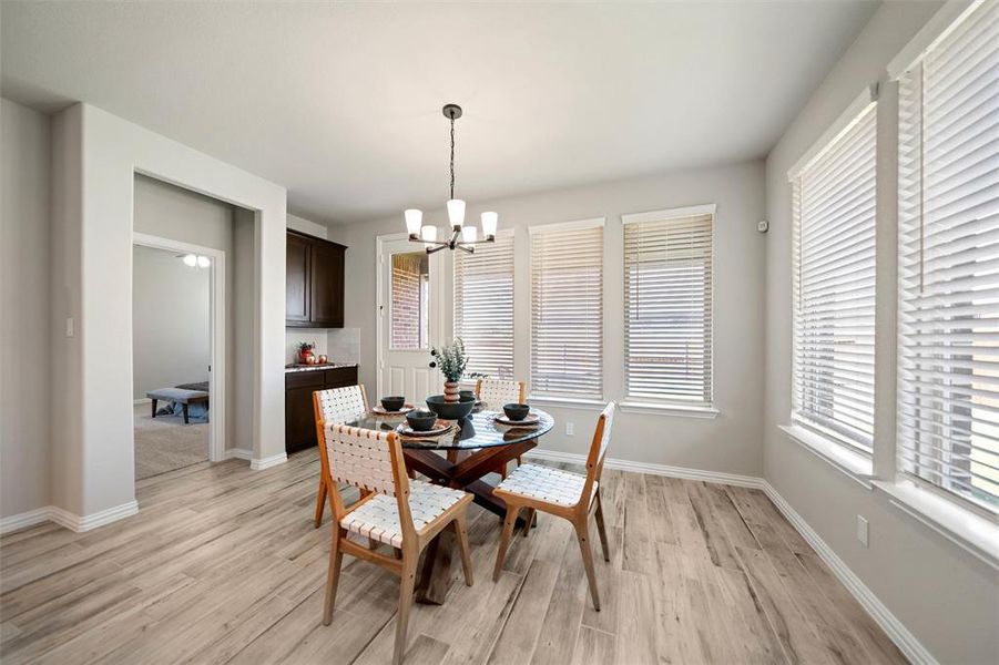 Furnished interior view inside a new home in Aero Vista, Caddo Mills (Image 17). Furnished interior view inside a new home in Aero Vista, Caddo Mills (Image 17).