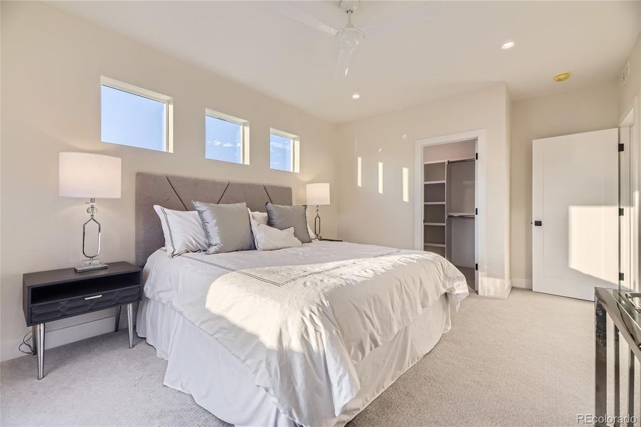 Furnished interior view inside a new home in , Denver (Image 14). Furnished interior view inside a new home in , Denver (Image 14).