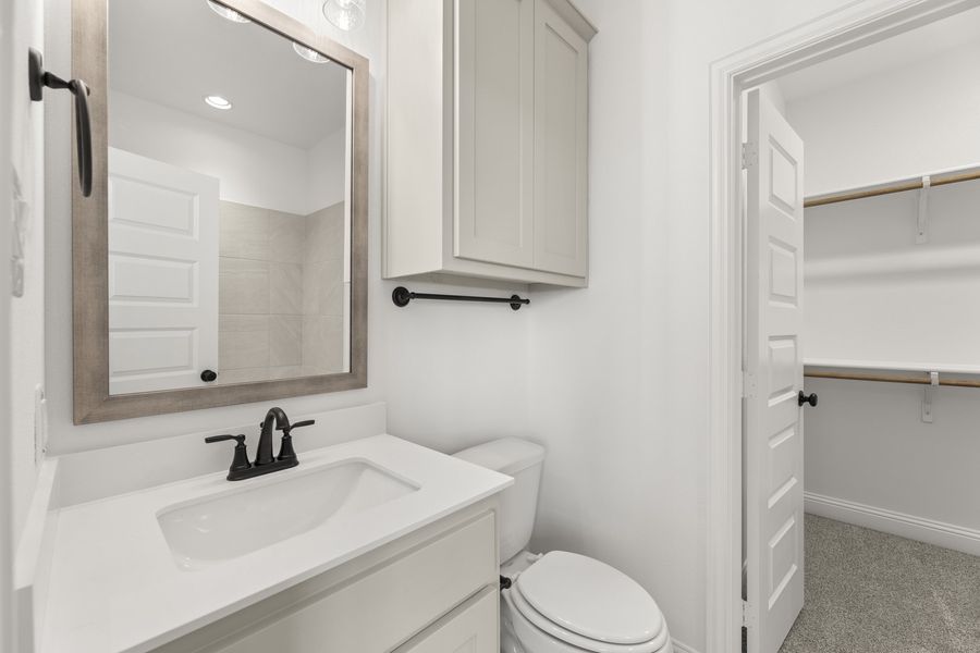 Furnished interior view inside a new home in Nelson Lake Estates, Rockwall (Image 14).