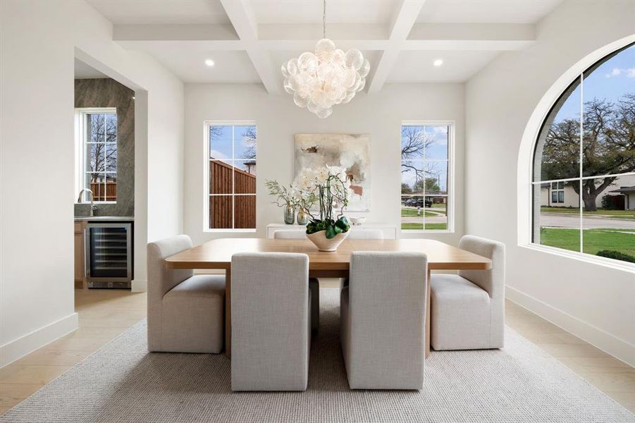 Furnished interior view inside a new home in , Dallas (Image 18). Furnished interior view inside a new home in , Dallas (Image 18).