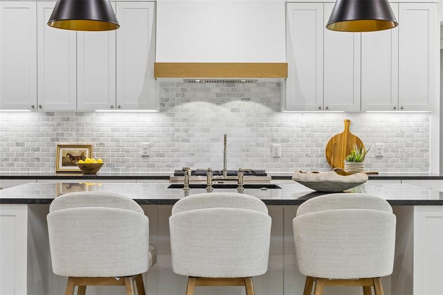 Close-up of interior finishes inside a home in , Midlothian (Image 18).