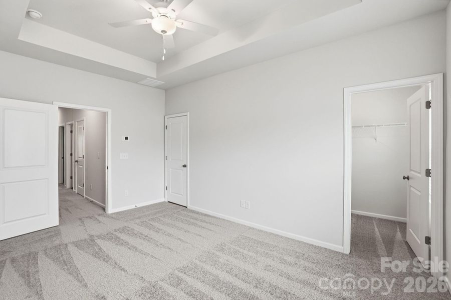 Spacious, unfurnished interior of a new home in Sloan Station, Charlotte (Image 26). Spacious, unfurnished interior of a new home in Sloan Station, Charlotte (Image 26).