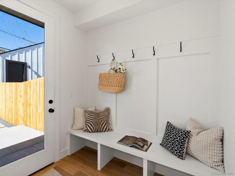 Furnished interior view inside a new home in , Denver (Image 41).