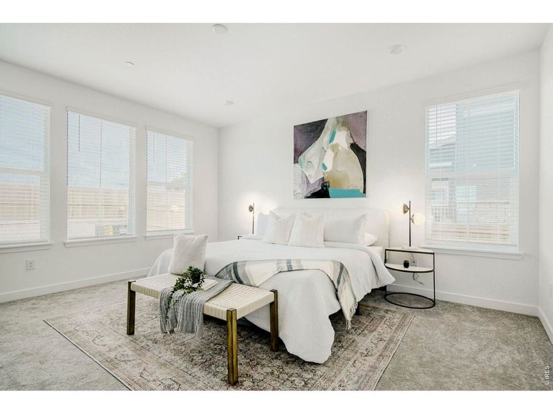 Furnished interior view inside a new home in Sunset Village, Erie (Image 20).