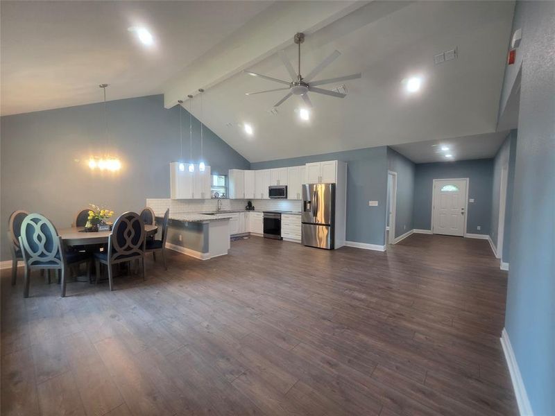 Furnished interior view inside a new home in , Olney (Image 9).