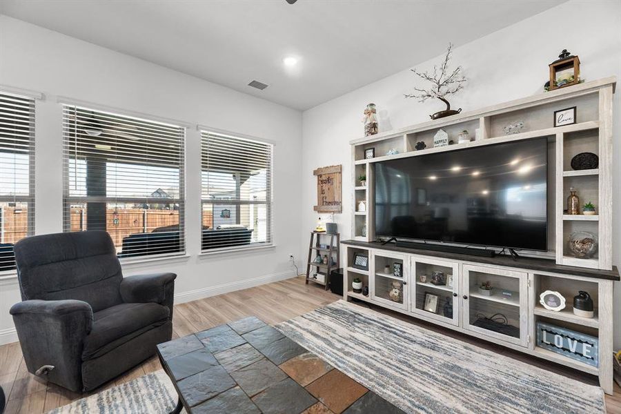 Furnished interior view inside a new home in , Nevada (Image 26). Furnished interior view inside a new home in , Nevada (Image 26).