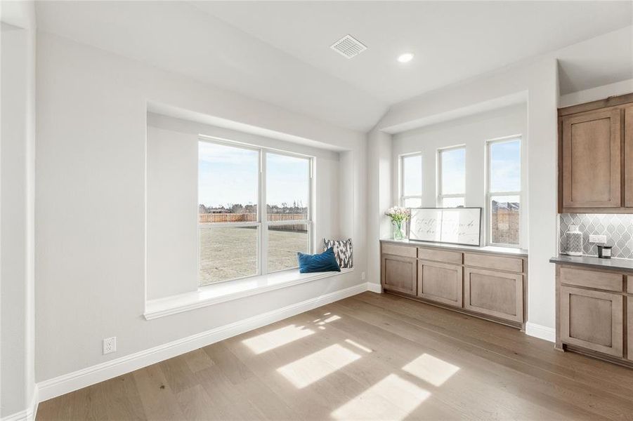 Furnished interior view inside a new home in Crystal Lake Estates, Red Oak (Image 9).