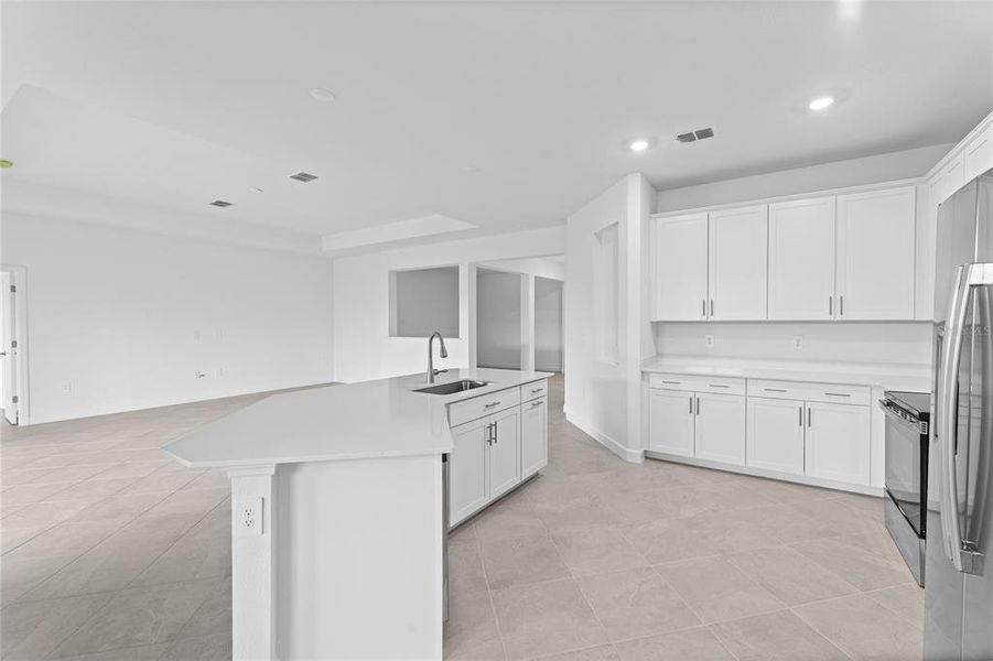 Furnished interior view inside a new home in Rye Ranch, Parrish (Image 8).