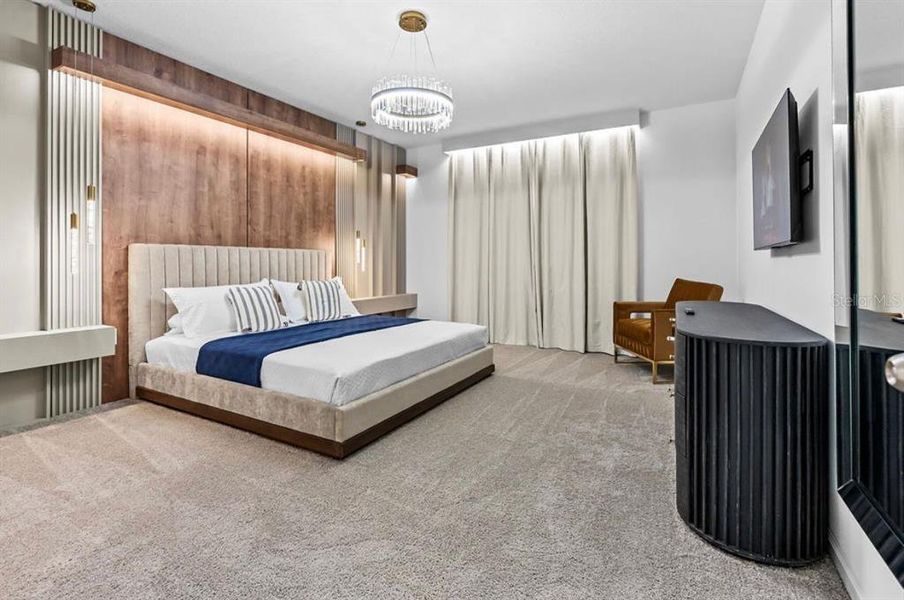 Furnished interior view inside a new home in Solara Resort, Kissimmee (Image 19). Furnished interior view inside a new home in Solara Resort, Kissimmee (Image 19).