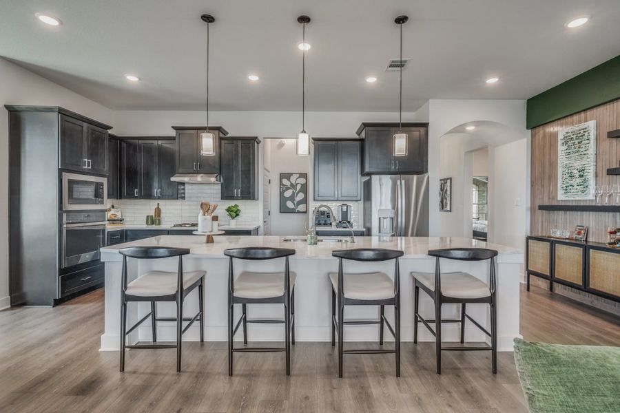Furnished interior view inside a new home in Silo Mills, Joshua (Image 12).