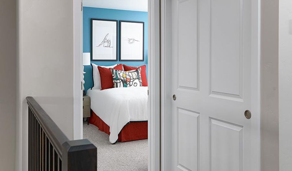 Secondary Bedroom - Representative Photo