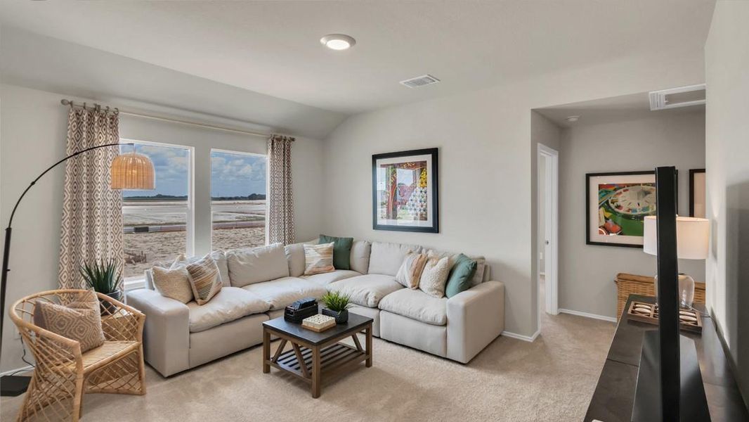 Furnished interior view inside a new home in Durango, Mustang Ridge (Image 8).