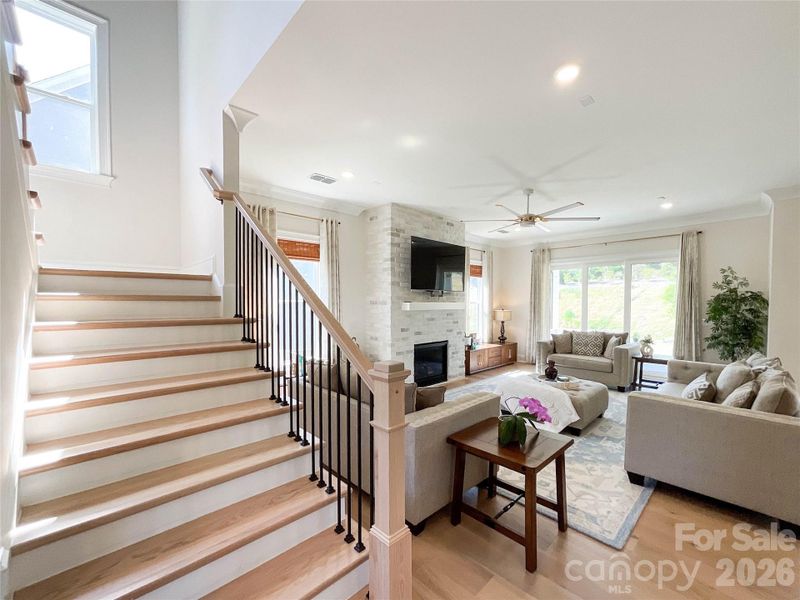 Furnished interior view inside a new home in , Huntersville (Image 29). Furnished interior view inside a new home in , Huntersville (Image 29).