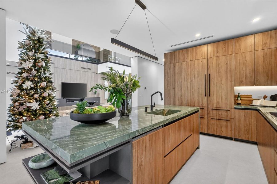 Furnished interior view inside a new home in , Biscayne Park (Image 14).