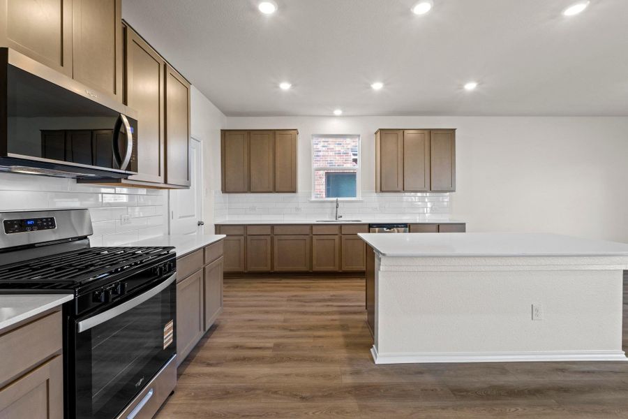 Furnished interior view inside a new home in Salerno - Heritage Collection, Round Rock (Image 13). Furnished interior view inside a new home in Salerno - Heritage Collection, Round Rock (Image 13).