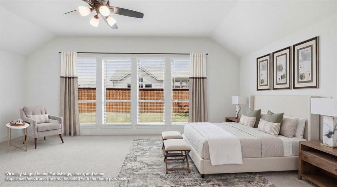 Furnished interior view inside a new home in Myrtle Creek, Waxahachie (Image 13).