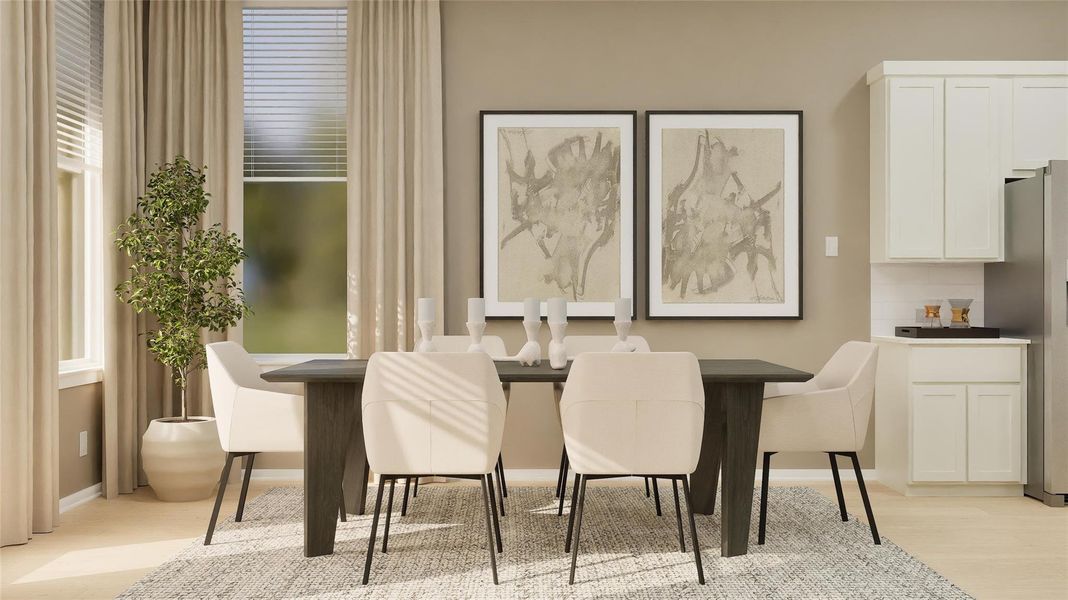 Furnished interior view inside a new home in The Grand Prairie, Hockley (Image 14).