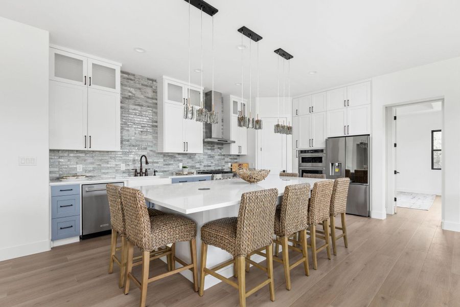 Furnished interior view inside a new home in , Austin (Image 9).