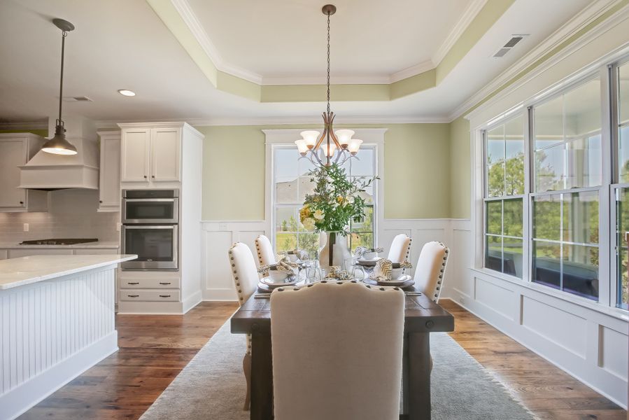 Representative furnished interior of a home built from the Ansley by Bill Clark Homes in Sidbury Landing, Wilmington (Image 12).