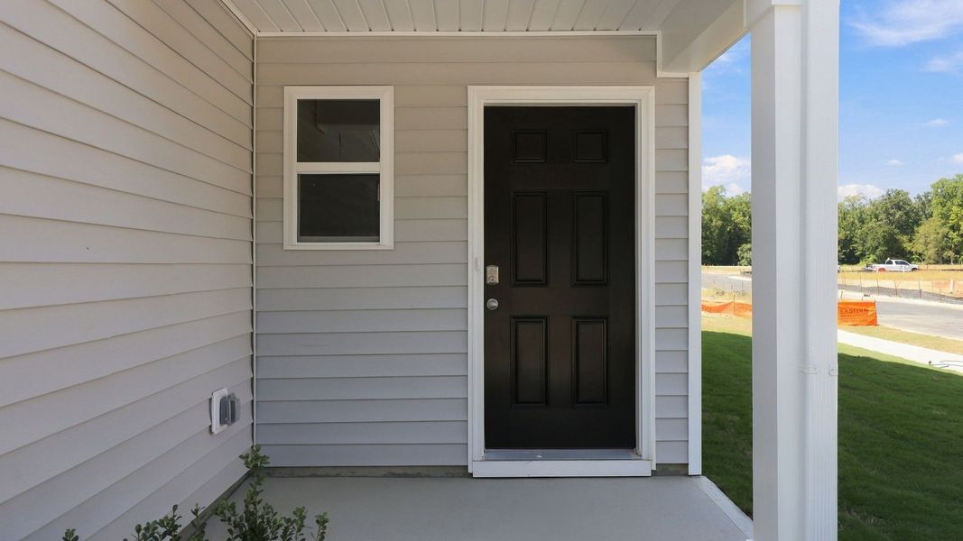 Exterior details and patio area of a home in Carter Ridge, Greenville (Image 3).